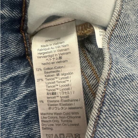 Madewell The Perfect Jean Shorts TENCEL™ Denim Edition Size 29 - Picture 9 of 10